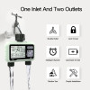 Eshico Super Timing System 2-Outlet Water Timer Precisely Watering Up Outdoor Automatic Irrigation Fully Adjustable Program