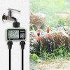 Eshico Super Timing System 2-Outlet Water Timer Precisely Watering Up Outdoor Automatic Irrigation Fully Adjustable Program