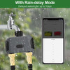 WIFI Garden Watering Timers 2 Outlet Smart Sprinkler Drip Irrigation Controller Water Valve Rain Delay Programmable Controllers