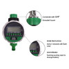 LCD Display Watering Timer Electronic Home Garden Automatic Ball Valve 0 Pressure For Garden Irrigation Controller