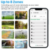 INKBIRD 6 OR 8 Zones EU Types of WIFI Sprinkler Controller Used to Intelligent Irrigation for Watering With Seasonal Adjustment
