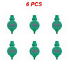 6PCS Garden Water Timer with 1/2/4-Way Hose Splitter Automatic Watering Irrigation Controller Adapter 4/7 8/11 16mm Hose