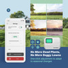 INKBIRD 8-Zone 6 Zone Control Wi-Fi Sprinkler Controller Smart Irrigation Timer Supports Seasonal Adjustment Multi-time Watering