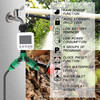 Irrigation System Automatic Smart Control with Garden Watering Irrigation Timer Rain Sensor Waterproof +30m Pipe