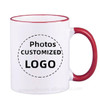 Customized Photos/Logo Printed DIY Coffee Mugs Personalized Tea Cups Drink Beer Milk Tableware Beer Drinkware Coffeeware Teaware