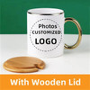 Customized Photos/Logo Printed DIY Coffee Mugs Personalized Tea Cups Drink Beer Milk Tableware Beer Drinkware Coffeeware Teaware