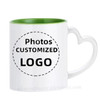 Customized Photos/Logo Printed DIY Coffee Mugs Personalized Tea Cups Drink Beer Milk Tableware Beer Drinkware Coffeeware Teaware