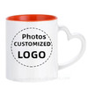 Customized Photos/Logo Printed DIY Coffee Mugs Personalized Tea Cups Drink Beer Milk Tableware Beer Drinkware Coffeeware Teaware