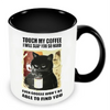 Funny Cat Mugs Coworker Gifts Coffee Spelled Backwards Is Eeffoc Coffeeware Mugen Home Decal Tableware Drinkware Tea Cup Teaware