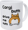 Not Today Corgi Pet Mugs Dog Coffee Valentines Gifts Doggy Mom Dad Tableware Paw Pet Coffeeware Cute Animal Drinkware Teaware