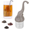 Stainless Steel Creative Elephant Tea Infuser Silicone Coffee Cha Herbal Strainer Kitchen Coffeeware Teaware Sieve For Spice