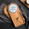 Coffeeware Teaware Wooden Tray Coffee Tea Tray for Hospitality Breakfast Serving Food Trays Dishes rangement cuisine bandeja