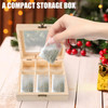 Wooden Sugar Packet Tea Bag Coffee Bag Storage Box Office Tea Bag Organizer Countertop Holder For Coffeeware teaware