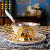 Coffee Mug Ancient Egypt Coffee Cup Saucer Set Bone China Tea Set Coffeeware Teaware Black Tea Cup Coffeecup Dish Kits