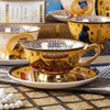 Coffee Mug Ancient Egypt Coffee Cup Saucer Set Bone China Tea Set Coffeeware Teaware Black Tea Cup Coffeecup Dish Kits