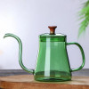 Kitchen Accessories Hand Drip Coffee Set Gooseneck Kettle Barista Tools Coffeeware Teaware Swan Neck Teapot Tea Pot Glass Pots