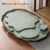 Coffeeware Kitchen Tea Tray Kettle Portable Teaware Vintage Stone Serving Tray Office Plate Bandeja Tea Accessories Tools