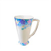 Ceramics Drinkware Cute Water Cups with Handle Large Size Girl Beer Beautiful Flower Mugs Gift Coffeeware Teaware