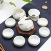 Chinese Kung Fu Tea Set Ceramic Pot Teatop Cup Teacup Ceramic Infuser Tureen Coffeeware Teaware with Filter Porcelain Drinkware