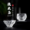 Glass Transparent Glazed Tea Cup Set Kung Fu Set Japanese Drinkware Mug Teaware Cutlery Coffeeware Water Dishes Tea Coffee Ware