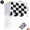 Checkered Race Car Party Black White Checkered Flag Tablecloth Road Tablecloth Racetrack TableCover Racing Birthday Party Decor