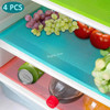 Refrigerator Pad Washable Fridge Mats Liners Waterproof Fridge Pads Mat Antifouling Shelves Drawer Table Mats Refrigerator Liner