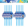 Sonic the Hedgehog Birthday Party Decoration Happy Party Banner Flag Sonic Cake Topper Latex Balloons Party Supplies Gift Bags