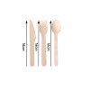 240/300pcs Disposable Wooden Cutlery Set Home Party Dessert Spoons Knives Forks Tableware Supplies Wedding Birthday
