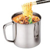 Drinking Mug Handle Design Stainless Steel Water Tea Storage Bottle Camping Outdoor Travel Drinkware Water Cup480ml