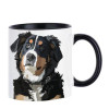 Mountain Dog Ceramic Mugs, Tea Cups, Cocoa Coffee Mugs, Coffeeware, Home Decal, Funny Gift Idea, Tableware Teaware, Drinkware