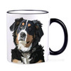 Mountain Dog Ceramic Mugs, Tea Cups, Cocoa Coffee Mugs, Coffeeware, Home Decal, Funny Gift Idea, Tableware Teaware, Drinkware