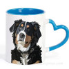 Mountain Dog Ceramic Mugs, Tea Cups, Cocoa Coffee Mugs, Coffeeware, Home Decal, Funny Gift Idea, Tableware Teaware, Drinkware