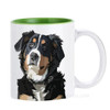 Mountain Dog Ceramic Mugs, Tea Cups, Cocoa Coffee Mugs, Coffeeware, Home Decal, Funny Gift Idea, Tableware Teaware, Drinkware