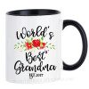 Personalized Year Nana Mugs Grandmother Grandma Coffee Mugen Grandparents Gifts Cups Drinkware Tableware Coffeeware Home Decal