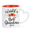 Personalized Year Nana Mugs Grandmother Grandma Coffee Mugen Grandparents Gifts Cups Drinkware Tableware Coffeeware Home Decal