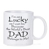 Best Dad Cups Papa Coffee Mugs Caffeine Cocoa Tea Mugen Father Gifts Home Decal Milk Tableware Coffeeware Teaware Beer Drinkware