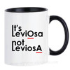 It's LeviOsa Not LeviosA Mugs With Handle Tea Coffee Cups Creative Milk Drinkware Morph Coffeeware Home Decor Birthday Gifts