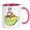 Cute Sloth Mugs Sloffee Handle Tea Coffee Cups Creative Milk Drinkware Personality Morph Coffeeware Home Decor Birthday Gifts