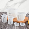Silicone Measuring Cup With Clear Scale Food Grade Durable Non-stick DIY Cake Epoxy Resin Jewelry Making Kitchen Baking Tools