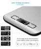 Portable Electronic Digital Kitchen Scale With Timer High Precision LED Display Household Weight Balance Measuring Tools