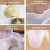 Measuring Cup 250ML 500ML 1000ML Dropshipping Sale Plastic Tip Mouth Jug Pour Spout Transparent Handle For Baking Kitchen Tool