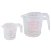 250/500/1000ML/100ML/25ML Plastic Measuring Cup Jug Pour Spout Surface Kitchen Tool Supplies Quality cup with graduated Kitchen