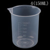 250/500/1000ML/100ML/25ML Plastic Measuring Cup Jug Pour Spout Surface Kitchen Tool Supplies Quality cup with graduated Kitchen