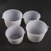 For fun 30ML-1000ML Silicone Measuring Cup Transparent With Scale Separating Cups DIY Cake Epoxy Resin Jewelry Making Tools