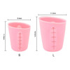 250/500ML Silicone Measuring Cup Double Scale Soft Measuring Cup Milk Cup Baking Tools Handmade DIY Measuring Cup 250/500ML Silicone Measuring Cup Double Scale Soft Measuring Cup Milk Cup Baking Tools Handmade DIY Measuring Cup