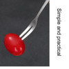 5PCS Bbq Meat Fork Luxury High-quality Fruit Fork Tableware Kitchen Supplies Long Cutlery Forks Dinner Fruit Dessert Fork