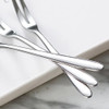 5PCS Bbq Meat Fork Luxury High-quality Fruit Fork Tableware Kitchen Supplies Long Cutlery Forks Dinner Fruit Dessert Fork