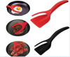 Egg Spatula Kitchen Accessories 2 in 1 Nylon Handle Flipper Cookware Bbq Cooking Utensils Tools Clip Gadgets Dining Bar Home
