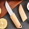 Household Stainless Steel Paring Knife Sharp Multipurpose Fruit Knife Kitchen Vegetable Slicing Knife Kitchen Meat Cleaver BBQ