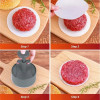 Pisol Hamburger Press Burger Patty Maker for Stuffed Burgers Beef Veggie Maker Mold Perfect for Burgers Patties Cooking BBQ